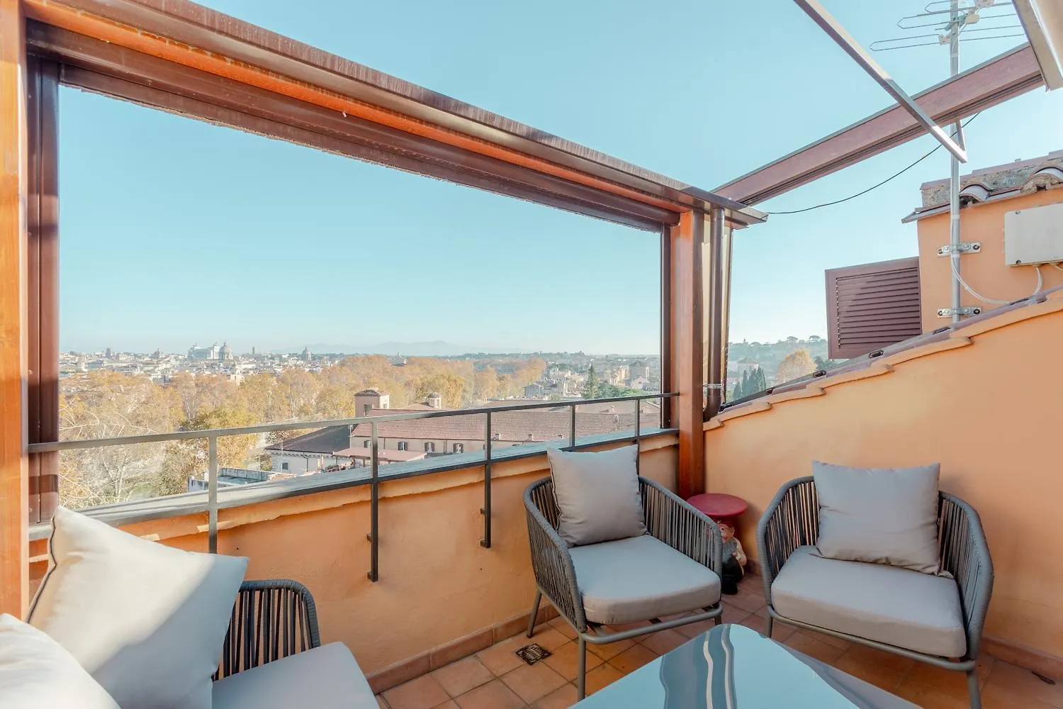 The Attico: Best View Of Rome Italy